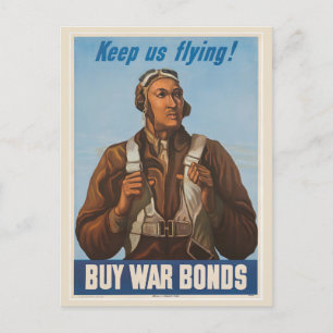 Cartão Postal Mantenha-Nos Voando!