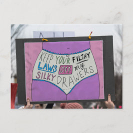 Cartão Postal Mantenha seu Cartão-Postal de Leis Sujo