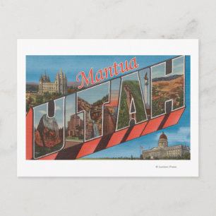 Cartão Postal Mântua, UtahLarge - Letra ScenesMântua, UT
