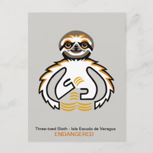 Cartão Postal Manuscrito - LENTO - Conservação - Natureza -