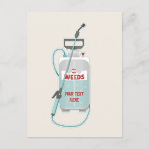 Cartão Postal Manutenção de jardins de infestação