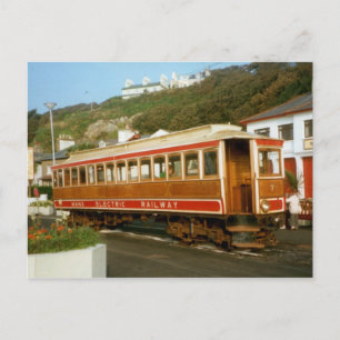 Cartão Postal Manx Electric Rail, Ilha de Man