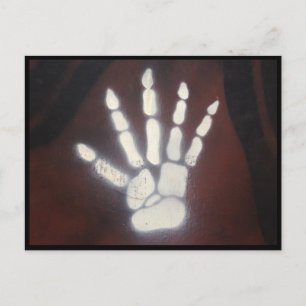 Cartão Postal mão