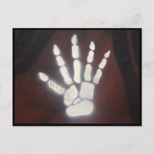 Cartão Postal mão (Frente)