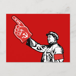 Cartão Postal Mao - Comunismo é #1