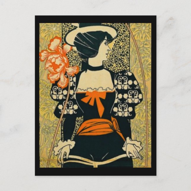 Cartão Postal Mão de bicicleta de passeio (Frente)