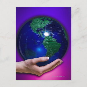 Cartão Postal Mão-de-mão