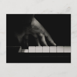 Cartão Postal Mão de Pianista