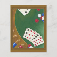 Mão de Poker vencedora de 6 a 10