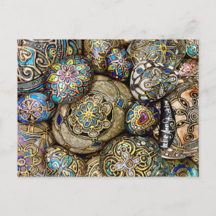 Cartão Postal Mão Feita Rochas!