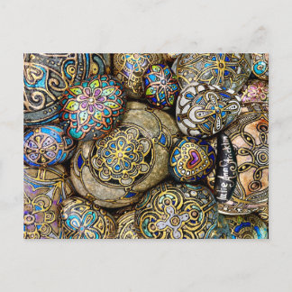 Cartão Postal Mão Feita Rochas!