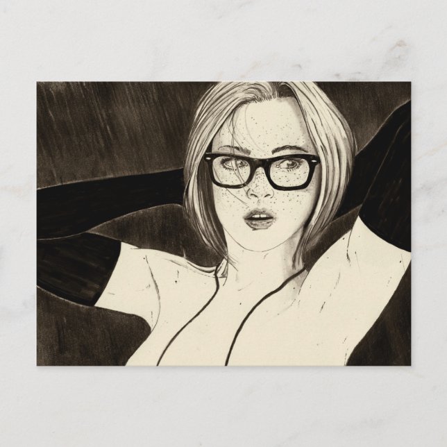 Cartão Postal Mão na Luva (Frente)