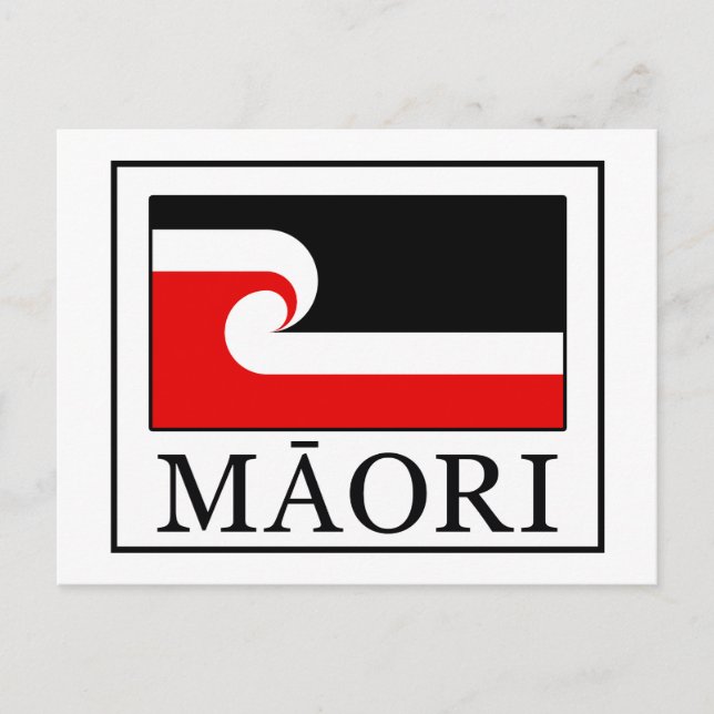 Cartão Postal Maori (Frente)