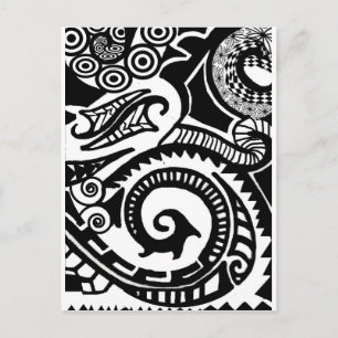 Cartão Postal maori