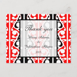 Cartão Postal Maori Kowhaiwhai Obrigado