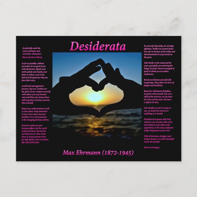 Cartão Postal Mãos (Frente)