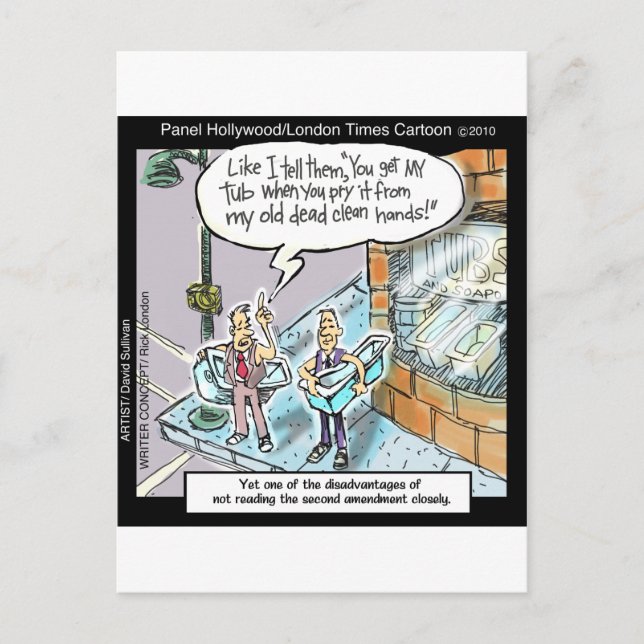 Cartão Postal Mãos Limpas a Frio W/Armas Presentes e Camisetas E (Frente)