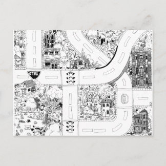 Cartão Postal Mapa 2 de 4