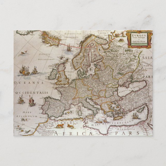 Preços baixos em Mapa Político de Portugal Mapas antigos da Europa Atlas