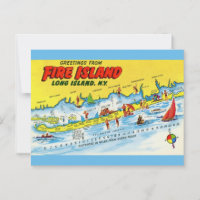 Mapa Antigo da Ilha Fire 