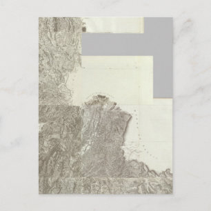 Cartão Postal Mapa composto da França 4