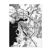 Mapa da Cidade de Kazan Rússia