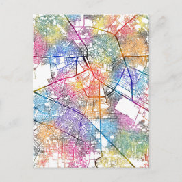 Cartão Postal Mapa da cidade de Ludhiana na Índia