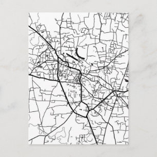 Cartão Postal Mapa da Cidade de Rangpur Bangladesh