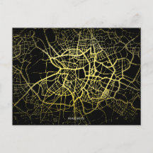 Mapa de Arte do Estilo Dourado Madrid
