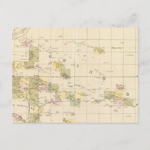 Cartão Postal Mapa de Assembleia da Oceânia