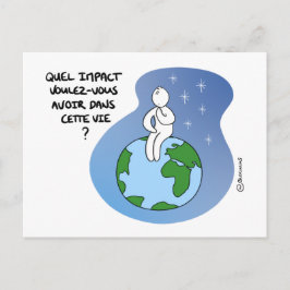 Cartão Postal Mapa de Coaching “Impacto de vida "