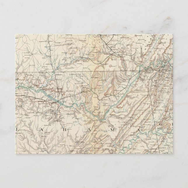 Cartão Postal Mapa de genes XIV (Frente)