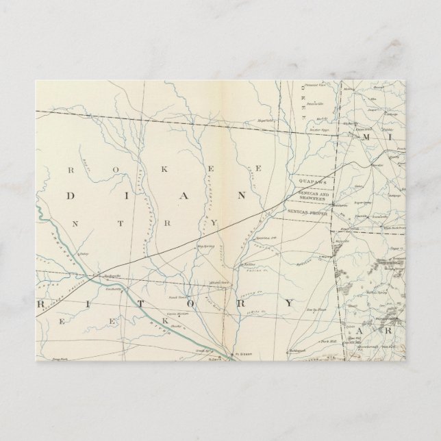 Cartão Postal Mapa de genes XXV (Frente)