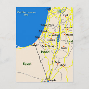 Cartão Postal Mapa de Israel.JPG