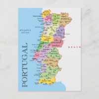 Mapa de Portugal