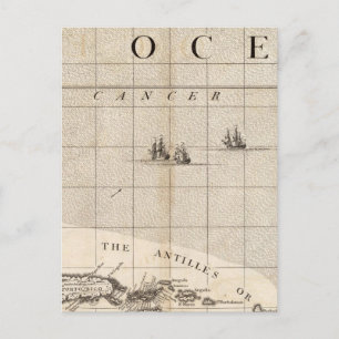 Cartão Postal Mapa do Império Britânico na América 15