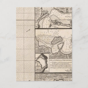 Cartão Postal Mapa do Império Britânico na América 16