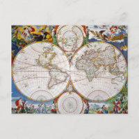 MAPA DO MUNDO, SÉCULO XVII
