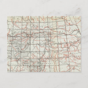 Cartão Postal Mapa do Skeleton