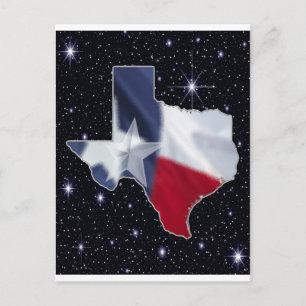 Cartão Postal Mapa do Texas