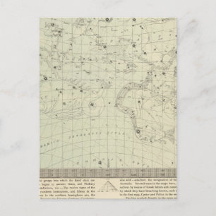 Cartão Postal Mapa estelar 2