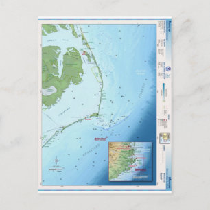 Cartão Postal Mapa Externo de Bancos