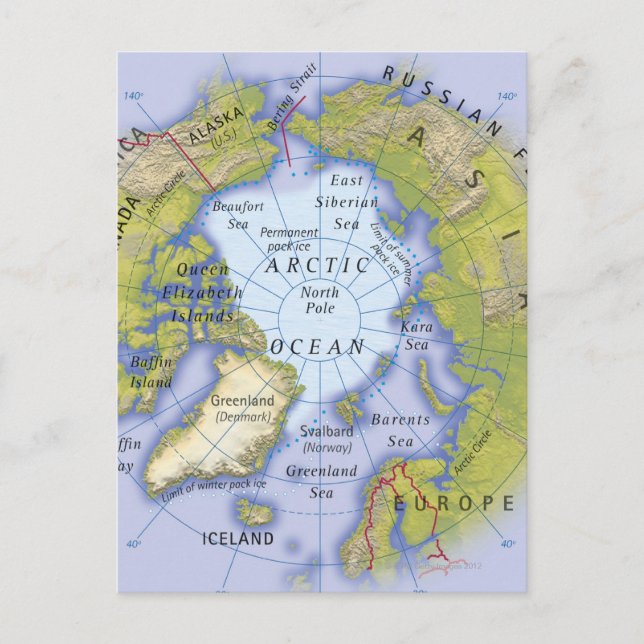 Cartão Postal Mapa Ilustrado 2 (Frente)