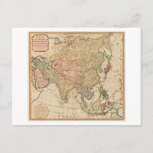 Cartão Postal MapaÁsiaPanorâmica