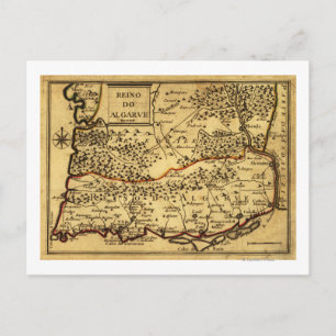 Cartão Postal MapaPanoramicoDePortugal