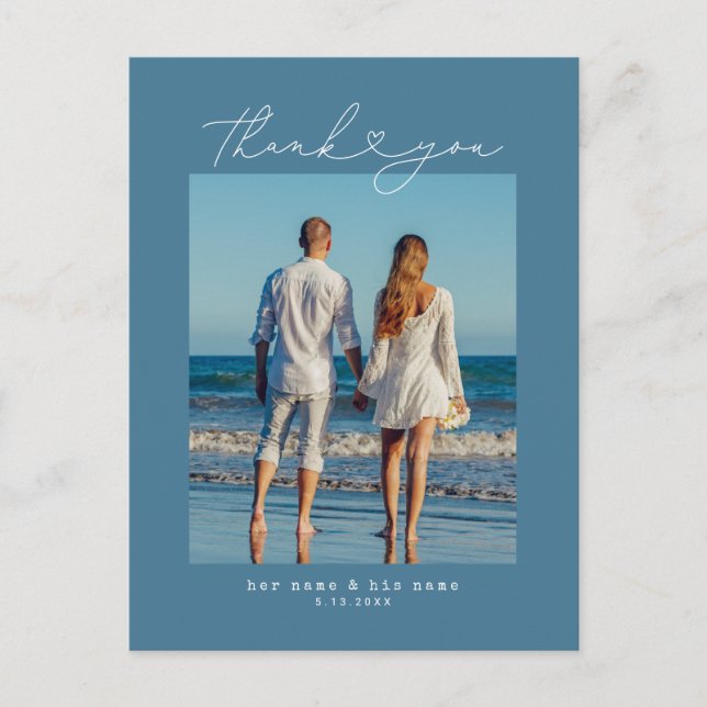 Cartão Postal Máquina de Espelhamento Simples e Minimalista (Frente)