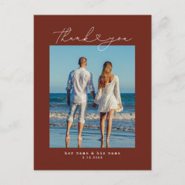 Cartão Postal Máquina de Espelhamento Simples e Minimalista