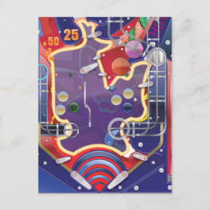 Cartão Postal Máquina de Pinball de Las Vegas