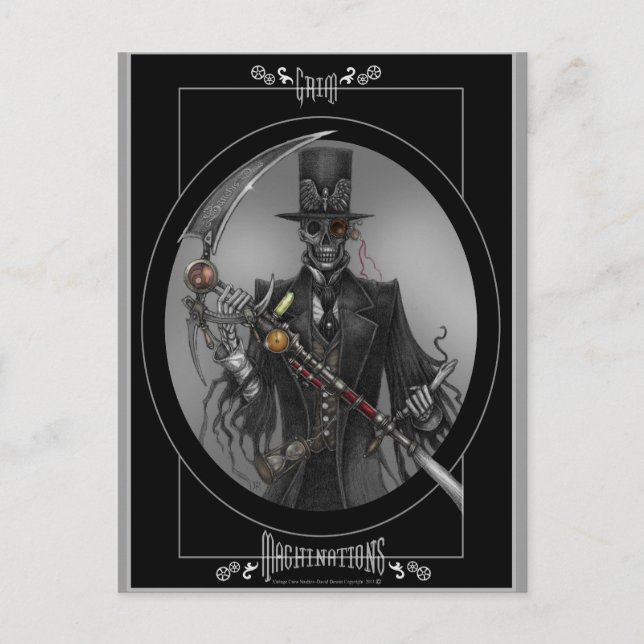 Cartão Postal Máquinas de Grim (Frente)