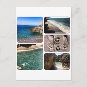 Cartão Postal Mar Adriático Albânia